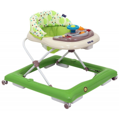 Chodzik dla Dzieci Baby Mix BG-1601 Green/Beige