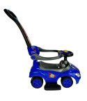 Jeździk z pchaczem 3w1 Lean Toys Mega Car blue