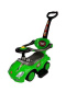 Jeździk z pchaczem 3w1 Lean Toys Mega Car green 2l+