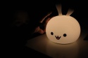 Lampka silikonowa nocna dla dziecka InnoGIO GIO Bunny Midi LJC-122