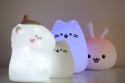 Lampka silikonowa nocna dla dziecka InnoGIO GIO Kitty Midi LJC-101