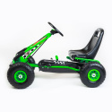 Pojazd na pedały Gokart Baby Mix Razor zielony 55294