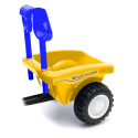 Jeździk traktor + przyczepa i narzędzia Baby Mix New Holland żółty