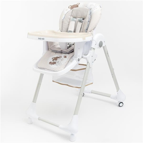 Krzesełko do karmienia Baby Mix Infant Latte 45841