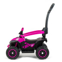 Jeździk z rączką quad Baby Mix Mega czerwony 54950