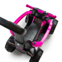 Jeździk z rączką quad Baby Mix Mega czerwony 54950