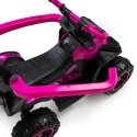 Jeździk z rączką quad Baby Mix Mega czerwony 54950