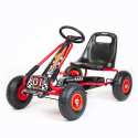 Pojazd na pedały Gokart Baby Mix Razor czerwony 55287 3l+