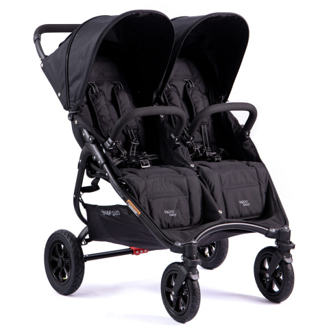 Wózek bliźniaczy Valco Baby Snap Duo Sport Coal Black