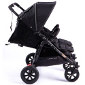 Wózek bliźniaczy Valco Baby Snap Duo Sport Coal Black