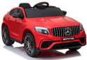 Auto na akumulator Mercedes GLC 63S QLS-5688 4x4 czerwony 3l+