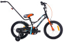 Rowerek dziecięcy Sun Baby Tiger Bike 16" czarny/pomarańczowy 4l+