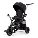 Rowerek trójkołowy 5w1 Kinderkraft EasyTwist Black 9m+