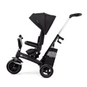 Rowerek trójkołowy 5w1 Kinderkraft EasyTwist Black 9m+