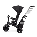 Rowerek trójkołowy 5w1 Kinderkraft EasyTwist Black 9m+