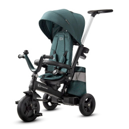 Rowerek trójkołowy 5w1 Kinderkraft EasyTwist Midnight Green 9m+