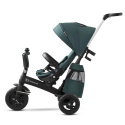 Rowerek trójkołowy 5w1 Kinderkraft EasyTwist Midnight Green 9m+