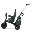 Rowerek trójkołowy 5w1 Kinderkraft EasyTwist Midnight Green 9m+