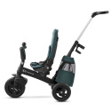 Rowerek trójkołowy 5w1 Kinderkraft EasyTwist Midnight Green 9m+