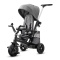 Rowerek trójkołowy 5w1 Kinderkraft EasyTwist Platinum Grey 9m+