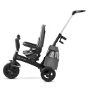 Rowerek trójkołowy 5w1 Kinderkraft EasyTwist Platinum Grey 9m+