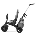 Rowerek trójkołowy 5w1 Kinderkraft EasyTwist Platinum Grey 9m+