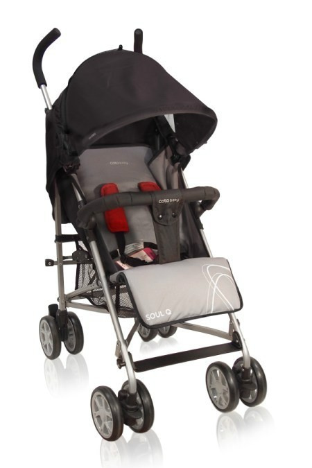 Wózek spacerowy Coto Baby Soul Q grey