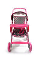 Wózek dla lalek Baby Mix ME-9366T-M1218W spacerówka