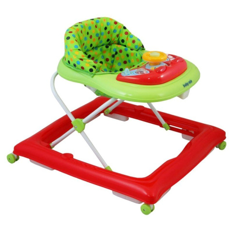 Chodzik dla Dzieci Baby Mix BG-1601 Red/Green