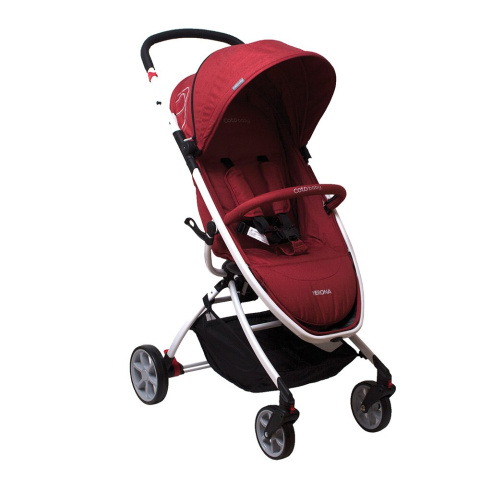 Wózek spacerowy Coto Baby Verona Red Linen